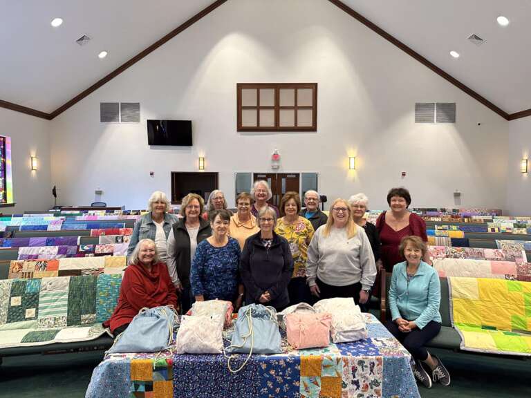 55 Quilts, 40 Baby Care Kits, and 30 School Kits delivered to Lutheran World Relief (LWR) -- Oct. 2022